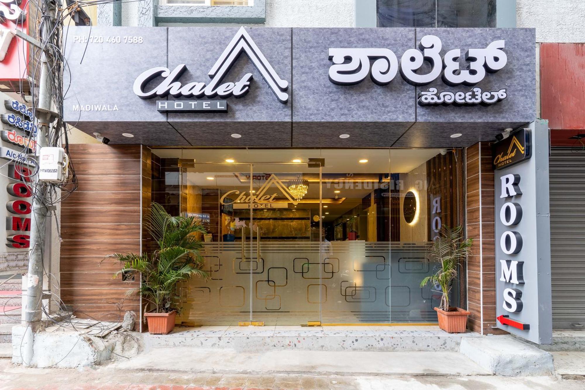 Hotel Chalet, Madiwala Bangalore Exterior foto